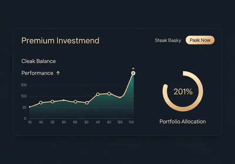 Portfolio overview inside the platform